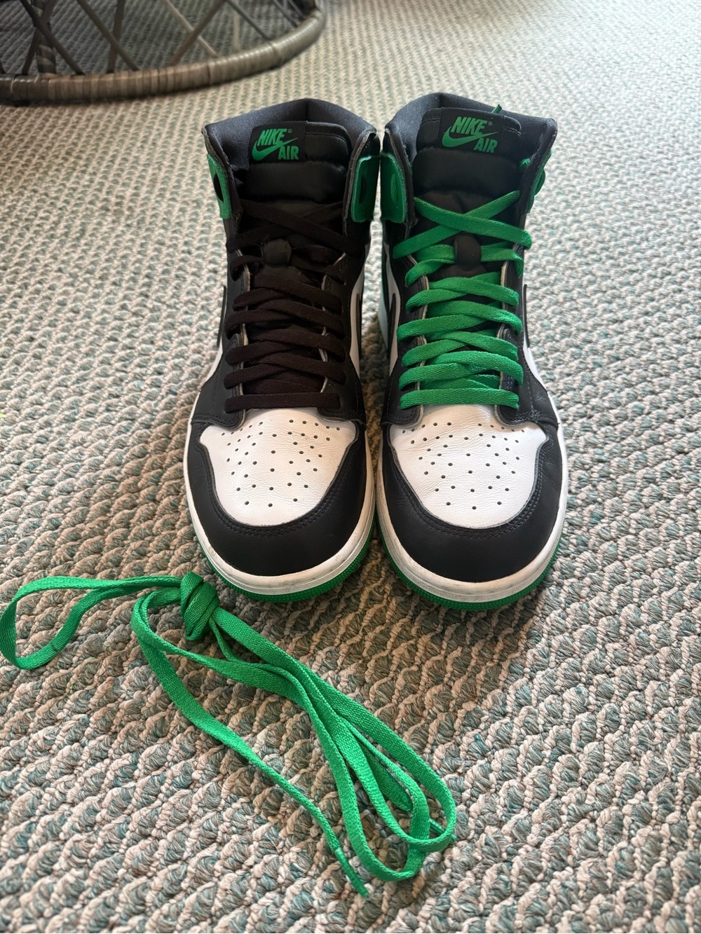 Jordan 1 high Lucky Greens